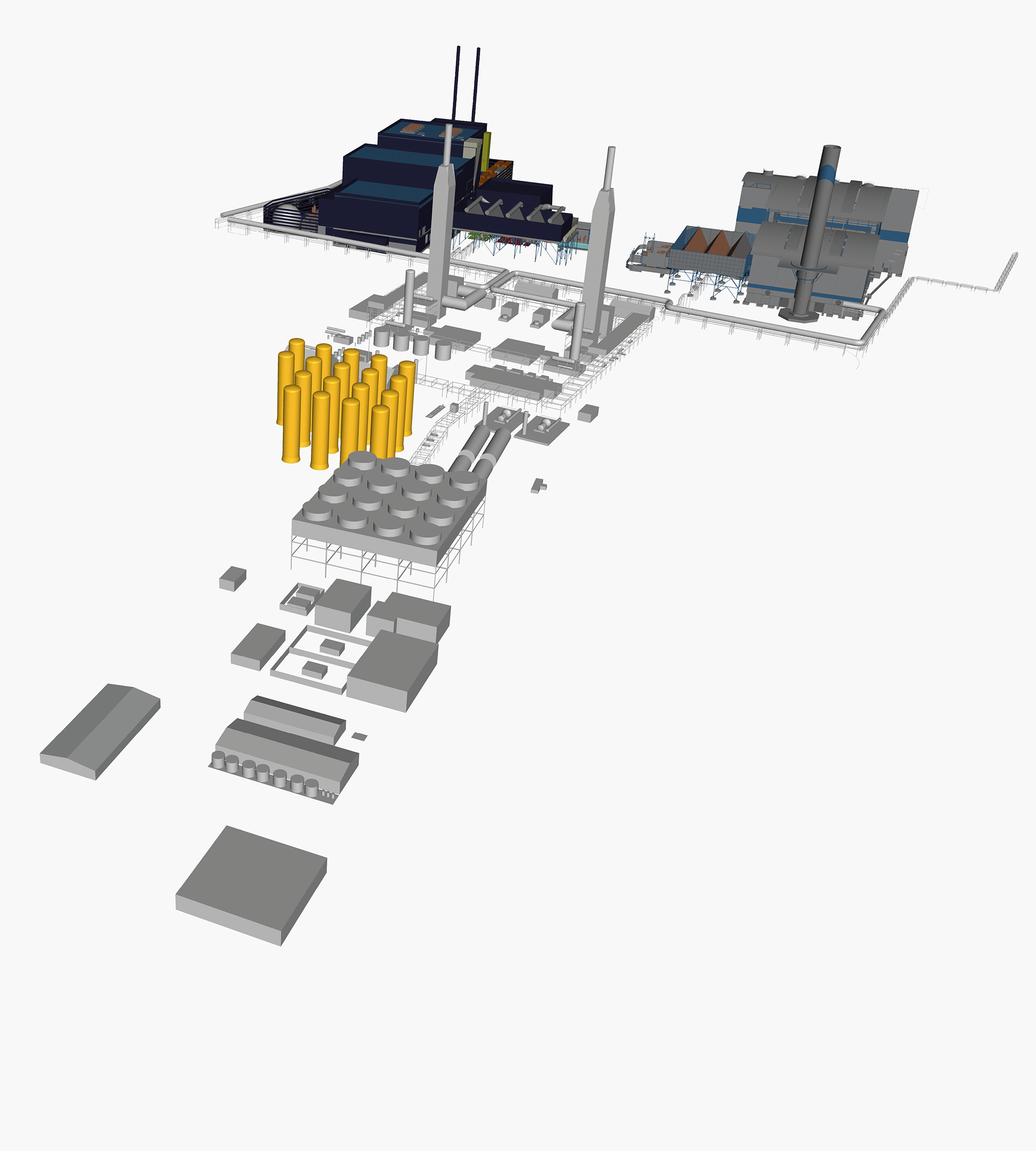 Indicative carbon capture storage – tall vessel option